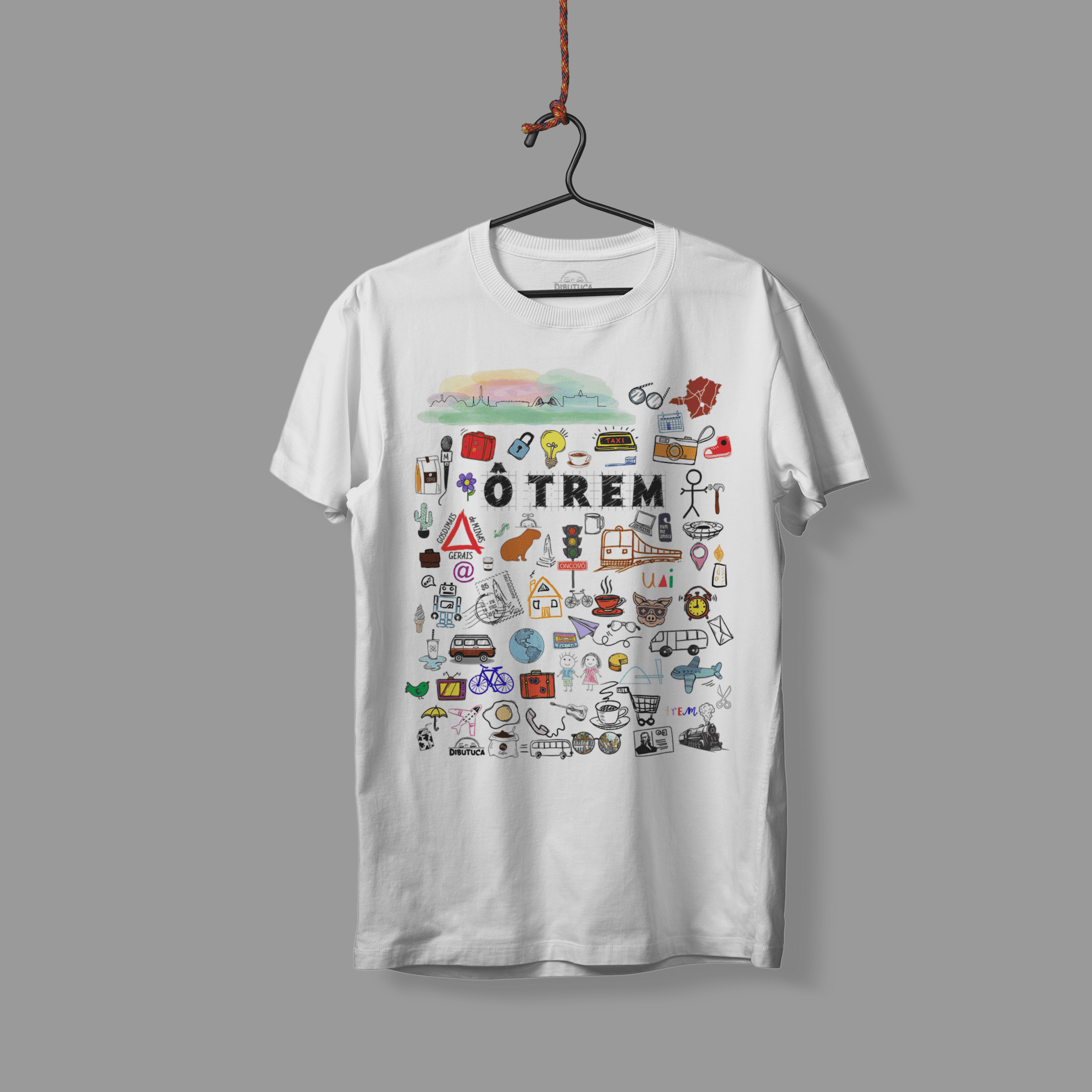 Camiseta Oh Trem (tudo é trem)