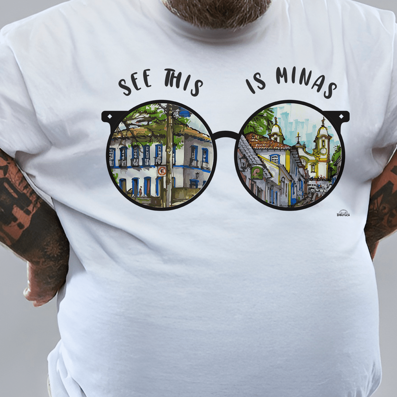 Camiseta Plus Size See This is Minas